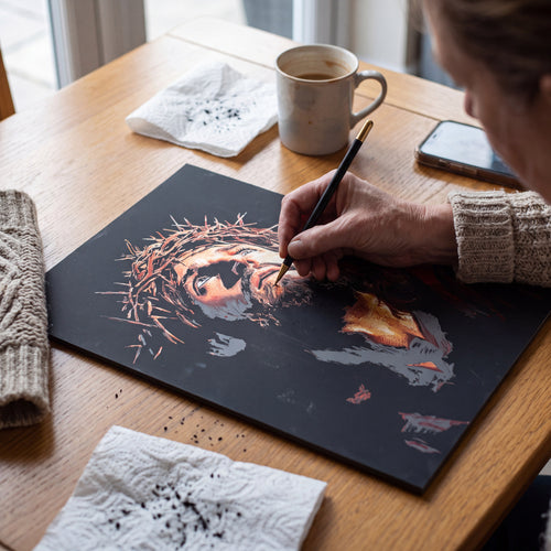 Scripture Scratch Art — Set of 4